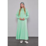 Levidor Mint Yeşili Kapuşonlu Gizli Cep Detaylı Elbise, M, TYC2FAC640CDB6D60CA231600, Mint Yeşili, Kadın, Medium