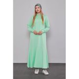 Levidor Mint Yeşili Kapuşonlu Gizli Cep Detaylı Elbise, M, TYC2FAC640CDB6D60CA231600, Mint Yeşili, Kadın, Medium