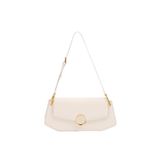 levidor Oval Gold Aksesuarlı Omuz Çantası, Standart, 930305, KREM, Kadın