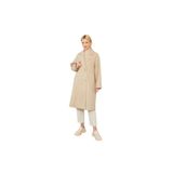 levidor Oversize Kaşe Kaban, 1, 570002, Toprak, Kadın