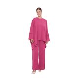 levidor Pembe Taş İşlemeli Tunik Takım, 40