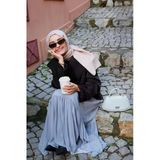Levidor Premium Açık Mavi Kadın Omuz Çantası 930447