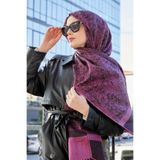 Levidor Püsküllü Etnik Kaşmir İpek Şal, Tek Ebat, LVD.IPS.0002, Fuşya, Kadın, Tek Beden
