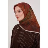Levidor Royal Eşarp Batik Desen Taba