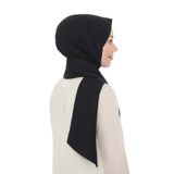 levidor Saly Abiye Şal, 75 x 190, LVD.PLY.0004_C270, Siyah, Kadın