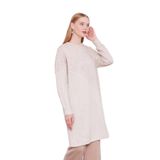 levidor Simli Triko Tunik, 38, V21599, Bej, Kadın