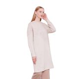 levidor Simli Triko Tunik, 40, 210104, Bej, Kadın