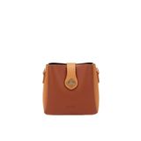 levidor Taba Camel Üç Bölmeli Omuz Çantası, Standart, 930167, Taba Camel, Kadın