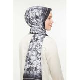 levidor Twill Şal V26279, Tek Ebat, Twill Şal, Siyah, Kadın