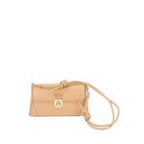 Levidor Üçgen Kilit Detaylı Omuz Çantası, Standart, 930457, Vizon, Kadın, Tek Beden