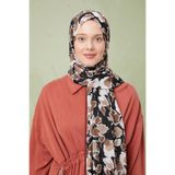 levidor Vizon Desenli Cotton Şal, 70 x 190, V32983, renkli, Kadın
