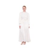 levidor Yonca Desen Elbise V7505, 46, 330270, Ekru, Kadın