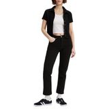 Levi's 501 Crop Jeans Kadın Jean Pantolon Black (0085) 25W / 26L