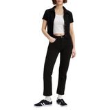 Levi's 501 Crop Jeans Kadın Jean Pantolon Black (0085) 28W / 28L