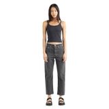 Levi's 501 Crop Jeans, Kadın Kot Pantolon, Black (0001), 24W / 26L