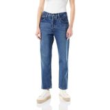 Levi's 501 Crop Jeans, Kadın Kot Pantolon, Dark Indigo (0005), 25W / 28L