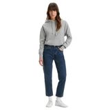 Levi's 501 Crop Jeans, Kadın Kot Pantolon, Dark Indigo (0017), 26W / 28L