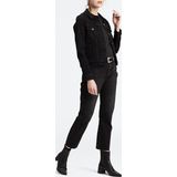Levi's 501 Jean Kadın Siyah Crop Yüksek Bel Kot Pantolon - 36200-0085