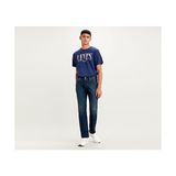 Levi's® 501® Original Erkek Jean Pantolon Regular Fit Pamuklu Desenli 30 Beden Block Crusher - Indigo - 30 - 32