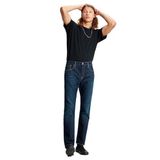 Levi's 502 Taper Jeans Erkek Jean Pantolon, Dark Indigo (0000), 33W / 32L
