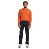 Levi's 505 Regular Fit Erkek Jean, Dark Indigo - Flat Finish (0009), 33W/32L