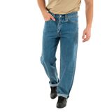 Levi's 568 Loose Straight Erkek Jean, Med Indigo - Worn In (0061), 36W/30L