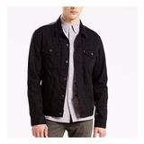 Levis 72334-0144 Conifer Trucker Siyah Erkek Kot Ceket