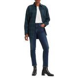 Levi's 724 High Rise Straight Jeans, Kadın Kot Pantolon, Dark Indigo (0208), 30W / 30L