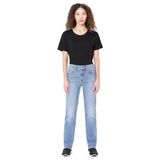 Levi's 724 High Rise Straight Jeans, Kadın Kot Pantolon, Med Indigo (0292), 26W / 30L