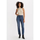 Levi's 724 Straight Fit Streç Pamuklu Yüksek Bel Jeans Bayan Kot Pantolon A7744-0007 LACİVERT