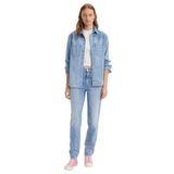 Levi's 80's Mom Jeans, Kadın Kot Pantolon, Med Indigo (0005), 27W / 28L