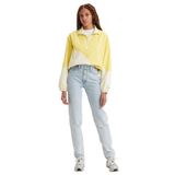 Levi's 80's Mom Kadın Kot Pantolon Light Indigo - Flat Finish (0002) 30W/30L