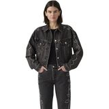 Levi's 90's Trucker Jean Ceket Kadın Trucker Ceket, Siyah, S