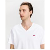 Levis A2084-0000 Beyaz V Yaka Erkek T-shirt
