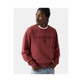 Levi's Boxy Crew Sweatshirt Erkek Sweatshirt, Kırmızı, S