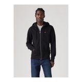 Levi's Core Zip Up Erkek Fermuarlı Kapüşonlu Siyah Sweatshirt A4915-0001