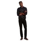 Levi's Erkek 511 Slim Jean Pantolon, Siyah, 34/30