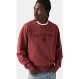Levi's Erkek Grafik Desenli Bisiklet Yaka Bordo Sweatshirt - 005PK-0002