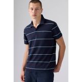 Levi's Erkek Original Doyle Çizgili Lacivert Polo Yaka T-Shirt