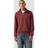 Levi's Erkek Original Hm Zip Yarım Fermuarlı Kırmızı Sweatshirt - 001TU-0004