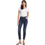 Levi's Kadın 721 High Rise Skinny Jeans Jean Pantolon, Dark Indigo (0593), 25W / 28L