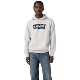 Levi's Levis Erkek Baskılı Kapüşonlu Gri Sweatshirt - 38424-0154