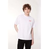Levi's Levis Levis Bisiklet Yaka Baskılı Beyaz Erkek T-Shirt A9440-0000 VINTAGE FIT - XL