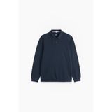 Levi's Ls Orıgınal Erkek Lacivert Polo Yaka Uzun Kollu T-Shirt 00AUT-0003