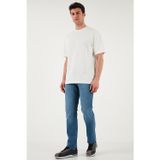 Levi's Lse 511 Pamuklu Slim Fit Normal Bel Dar Paça Jeans Erkek Kot Pantolon A2081-0049 MAVİ