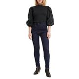 Levi's Mile High Super Skinny Jeans, Kadın Kot Pantolon, Dark Indigo (0193), 25W / 28L
