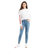 Levi's Mile High Super Skinny Jeans, Kadın Kot Pantolon, Med Indigo (0163), 25W / 30L