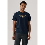 Levi's Relaxed Erkek Mavi Bisiklet Yaka Tişört - A2082-0296