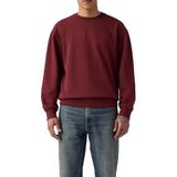 Levi's Relaxed Graphic Crewneck Sweatshirt Erkek Sweatshirt, Bordo (0385), L