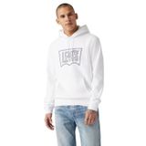 Levi's Standard Graphic Crew Sweatshirt, Erkek Sweatshirt, Whites (0010), L